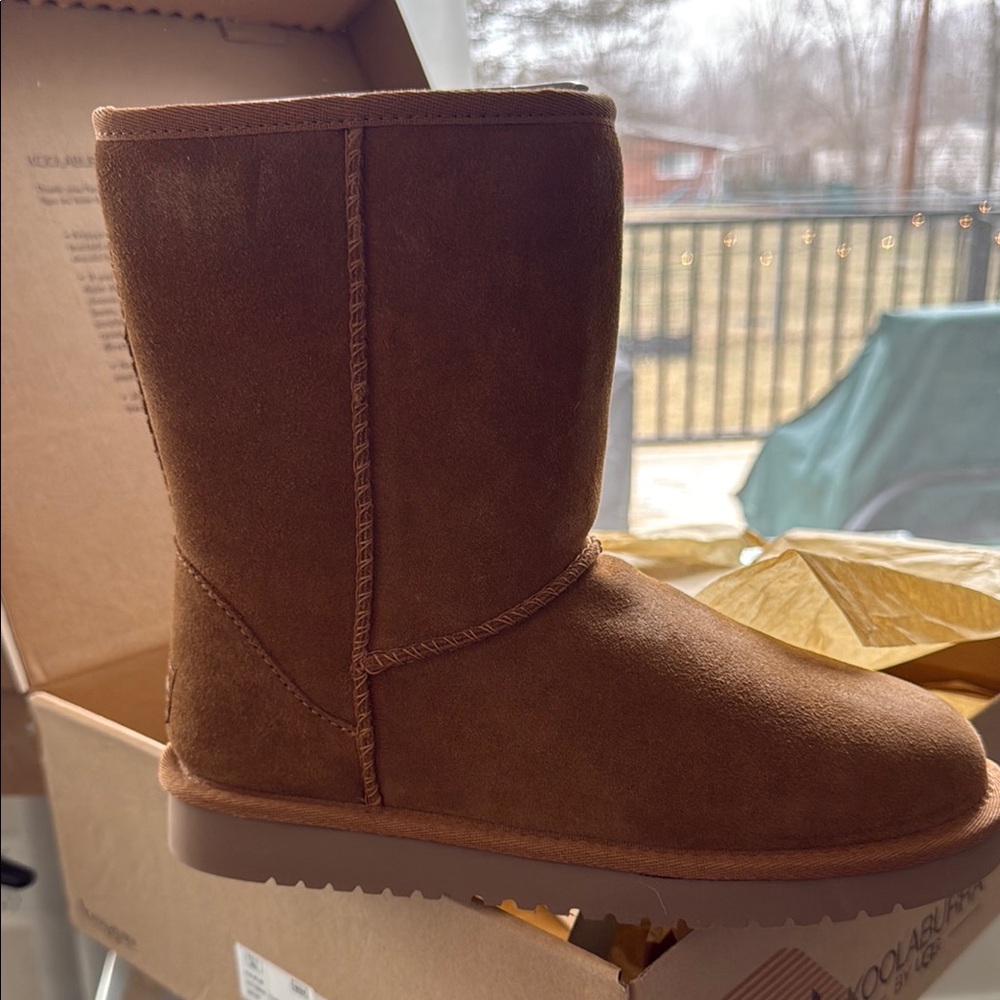 Classic Brown Suede Boots